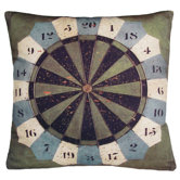 Darts Gameboard Decorative Pillow