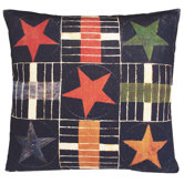 Parcheesi Stars Gameboard Decorative Pillow