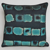 Deckled Squares Decorative Pillow