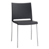 Mya Mid Grain Leather Chair