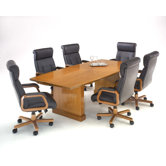 Belmont 10' Boat Shaped Conference Table