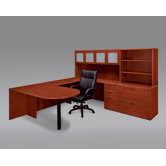 Fairplex Peninsula U-Shape Desk Office Suite