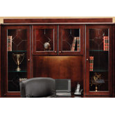 Oxmoor Overhead Storage with Glass Doors with Return Mouldings