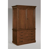 Arlington Storage Cabinet Base in Medium Walnut