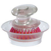 Mini Brush Scrubber with Holder