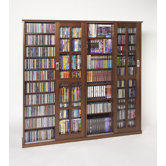 Glass Door Multimedia Cabinet