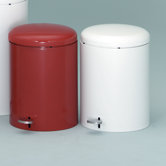 Metal Series 4 Gallon Step-On Trash Can with  Galvanized Liner