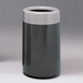 Fiberglass Series 32 Gallon Top Entry Round Receptacle
