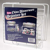 China and Dinnerware Organizer Set