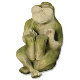Animals Bongo Frog Jazz Statue