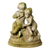 Children Serenade Outdoor Statue
