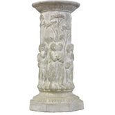 Musical Cherubs Garden Pedestal