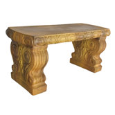 Furniture Metro Stone Garden Bench