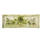 Rose Urn Relief Wall Decor