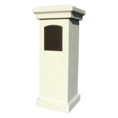 Manchester Non-Locking Stucco Column Mailbox