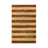 Elegant Gold/Rust Rug