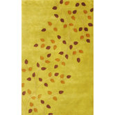 Floral Yellow Rug