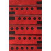 Eleen Red/Black Rug