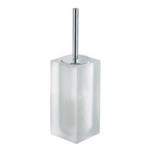 Diora Free Standing Vetrilite Toilet Brush Holder