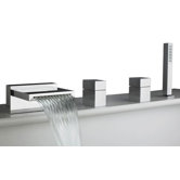Quarto Deck Mount Roman Tub Faucet Trim