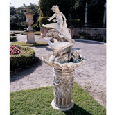 Resin Young Poseidon Sculptural Fountain