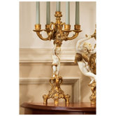 The Cherub's Harvest Candelabra (Set of 2)