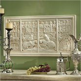 The Medieval Joust Sculptural Wall Frieze
