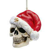 Skelly Claus Holiday Skeleton Ornament (Set of 3)
