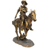 The Grande-Scale Western Gun Down Statue