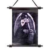 Lost Soul Dark Angel Canvas Wall Scroll Tapestry