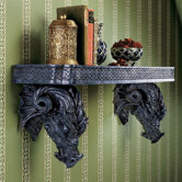 Design Toscano Accent Wall Shelving