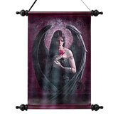 Angel Rose Canvas Wall Scroll Tapestry