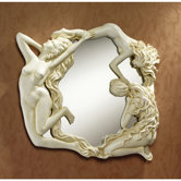 Dance of the Nymphs Sculptural Wall Mirror