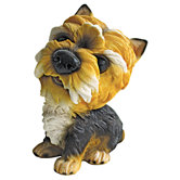 Prized Pup Yorkshire Terrier Puppy Dog Statue
