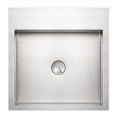 Noah's Square Above Mount Stainless Steel Bathroom Sink