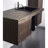 Aeri Wood Unit with Double Drawer