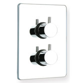 Luxe Thermostatic Valve with Square Plate