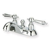 Metrohaus Centerset Bathroom Faucet with Double Handles