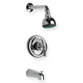 Metrohaus Pressure Balance Diveter Tub and Shower Faucet