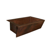 Zuma Hand Hammered Copper Farmhouse Kitchen Sink