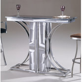 Crescent Granite Top Contemporary Bar Table