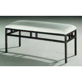 Streamline Upholstered Bench
