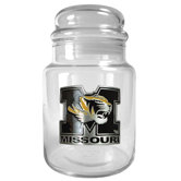 NCAA 31 oz. Glass Candy Jar - Primary Logo