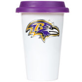 NFL 12oz Double Wall Tumbler with Purple Lid