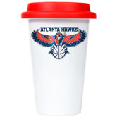 NBA 12oz Double Wall Tumbler with Red Lid