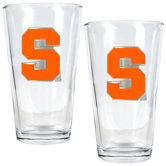 NCAA Pint Ale Glass 2 Piece Set