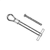 Toggler Bolt Kit: 6 Piece Kit
