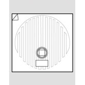 Circular 15" Mirror Defogger
