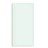 Lava Glass Infrared Heating Panel Mirror in White Green