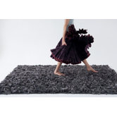 Little Field Of Flowers Purples Rug